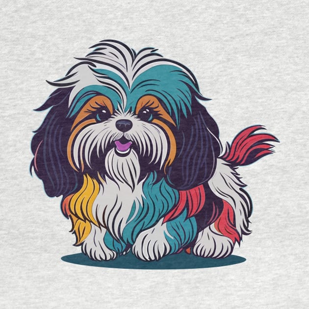 Havanese Portrait by SpriteGuy95